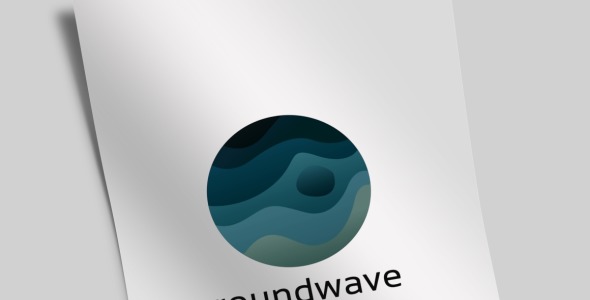 Шаблон логотипа на тему графика