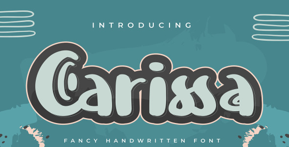 Шрифт на тему графика