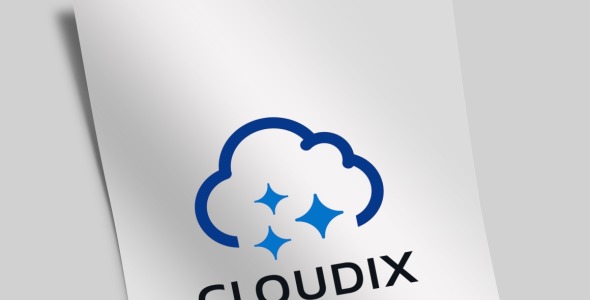 Шаблон логотипа на тему графика