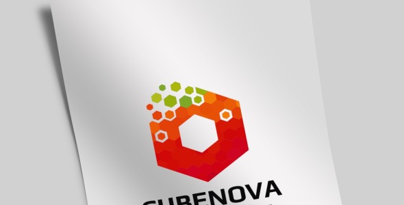 Шаблон логотипа на тему графика