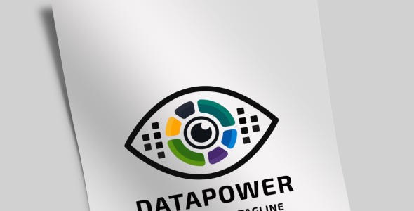 Шаблон логотипа на тему графика