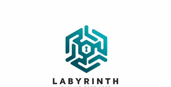 Шаблон логотипа на тему графика