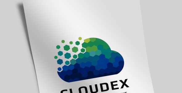 Шаблон логотипа на тему графика