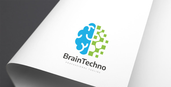 Шаблон логотипа на тему графика