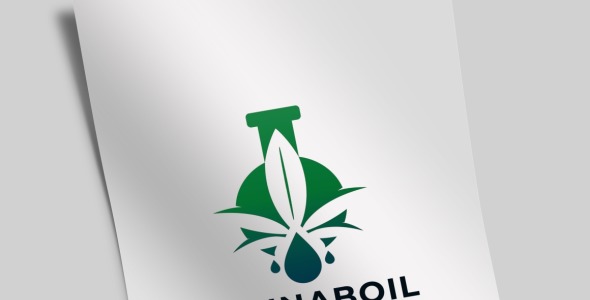 Шаблон логотипа на тему графика