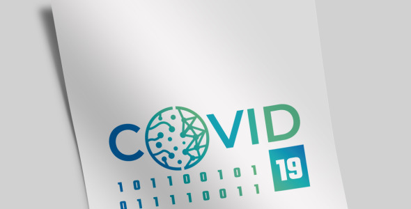 Шаблон логотипа на тему графика