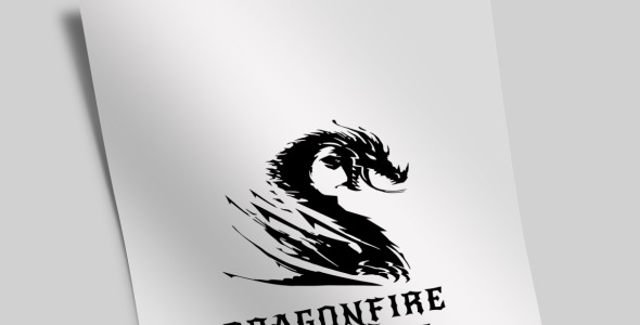 Шаблон логотипа на тему графика