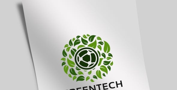 Шаблон логотипа на тему графика