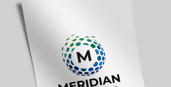 Шаблон логотипа на тему графика