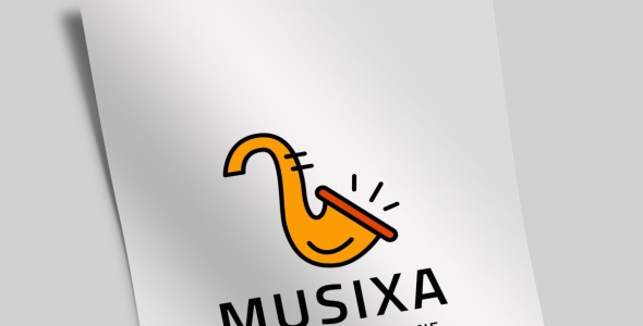 Шаблон логотипа на тему графика