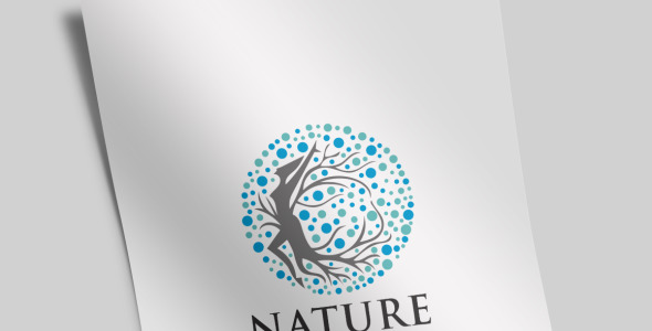 Шаблон логотипа на тему графика