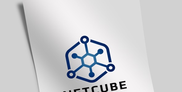 Шаблон логотипа на тему графика