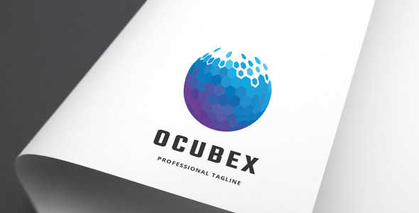 Шаблон логотипа на тему графика