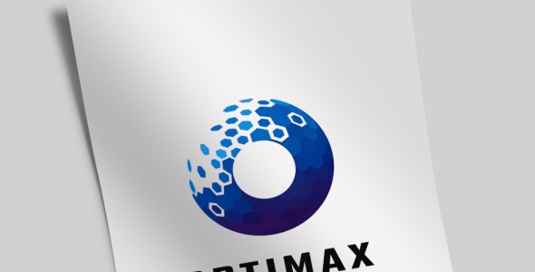 Шаблон логотипа на тему графика