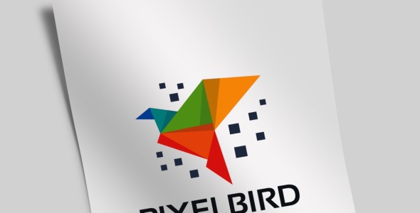 Шаблон логотипа на тему графика