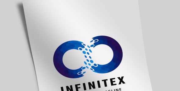 Шаблон логотипа на тему графика