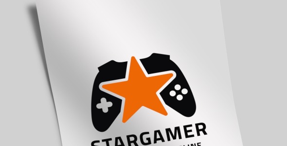 Шаблон логотипа на тему графика