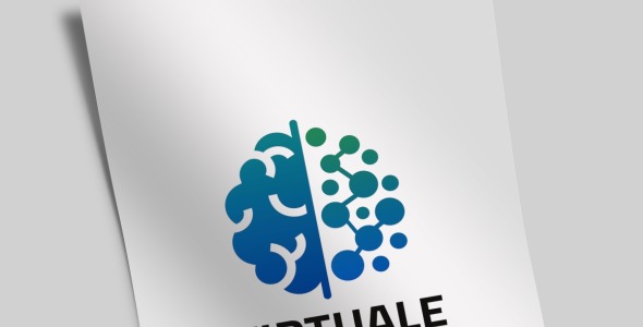 Шаблон логотипа на тему графика