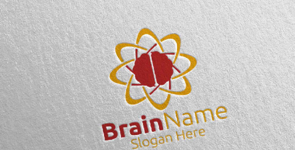 Шаблон логотипа на тему графика