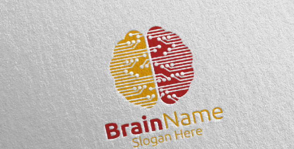 Шаблон логотипа на тему графика