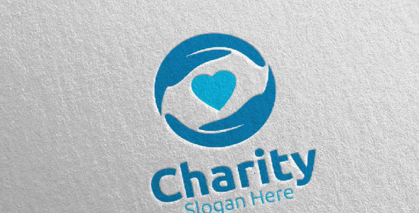 Шаблон логотипа на тему графика