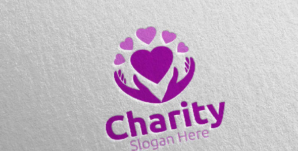 Шаблон логотипа на тему графика