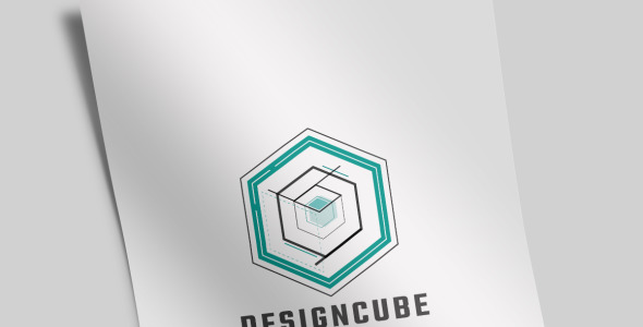 Шаблон логотипа на тему графика