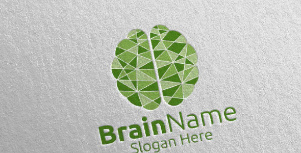 Шаблон логотипа на тему графика