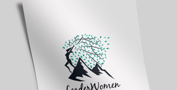 Шаблон логотипа на тему графика