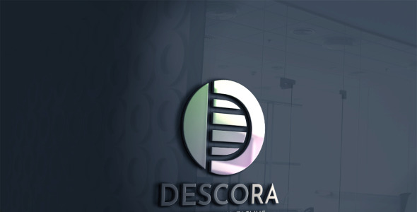 Шаблон логотипа на тему графика