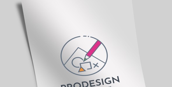 Шаблон логотипа на тему графика