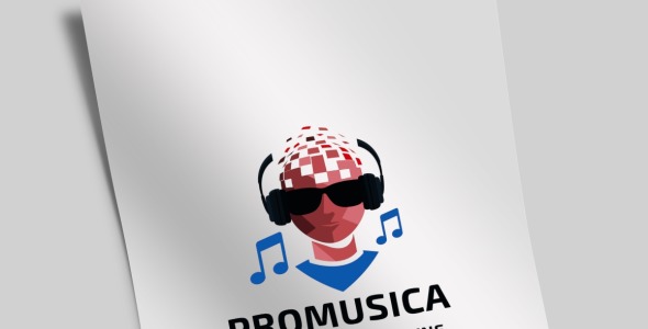 Шаблон логотипа на тему графика