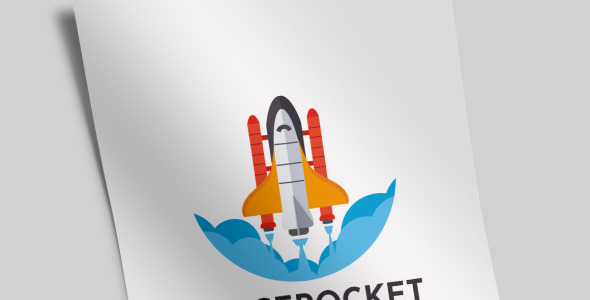 Шаблон логотипа на тему графика