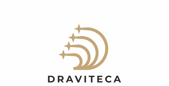 Шаблон логотипа на тему графика