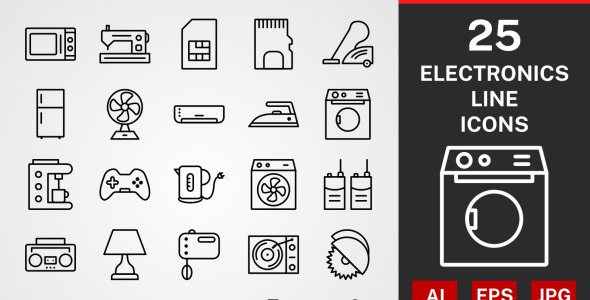 Набор иконок на тему графика