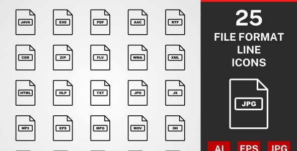 Набор иконок на тему графика