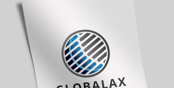 Шаблон логотипа на тему графика