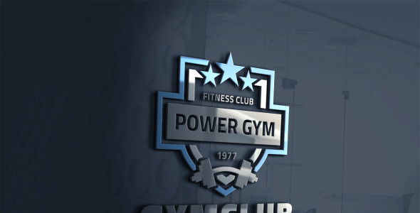 Шаблон логотипа на тему графика