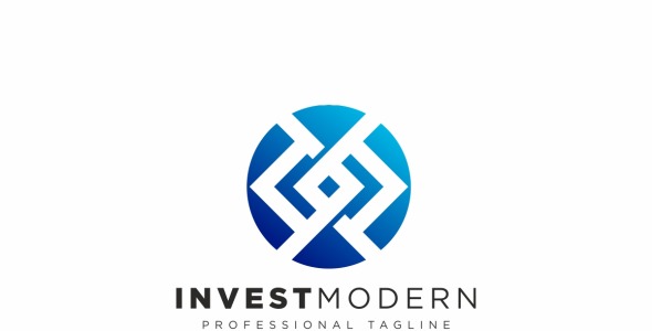 Шаблон логотипа на тему графика