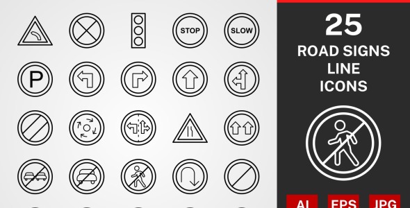 Набор иконок на тему графика