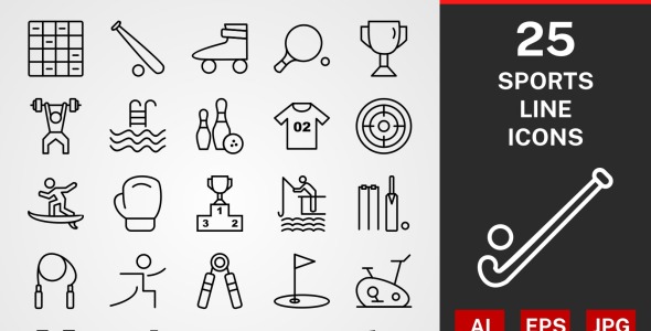 Набор иконок на тему графика