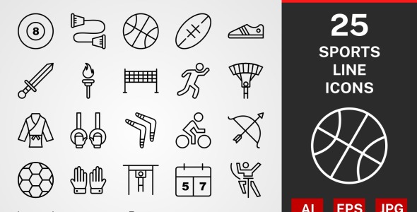 Набор иконок на тему графика