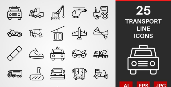 Набор иконок на тему графика