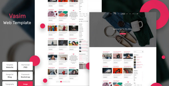 PSD шаблон на тему дизайн и фотография