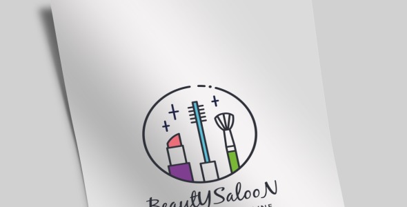 Шаблон логотипа на тему графика