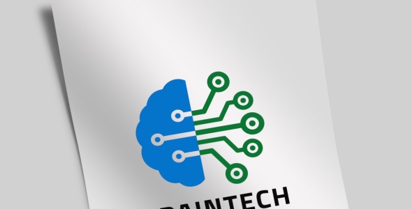 Шаблон логотипа на тему графика