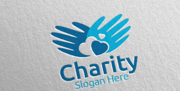 Шаблон логотипа на тему графика