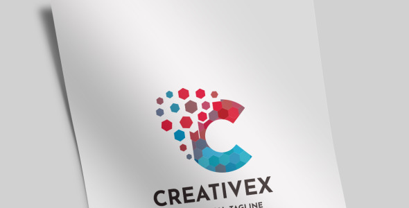 Шаблон логотипа на тему графика