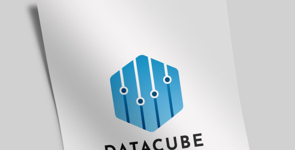 Шаблон логотипа на тему графика