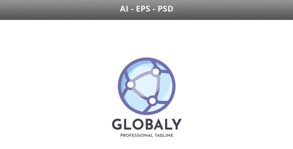 Шаблон логотипа на тему графика